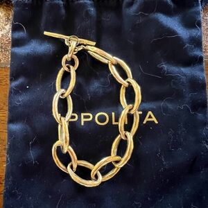 18K Gold Ippolita link bracelet